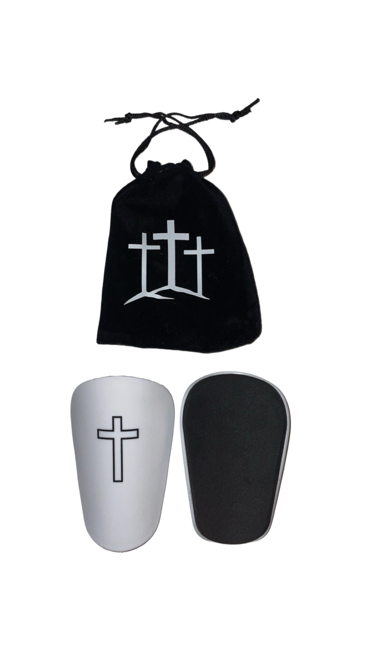 Small Shin Guards "Cross"