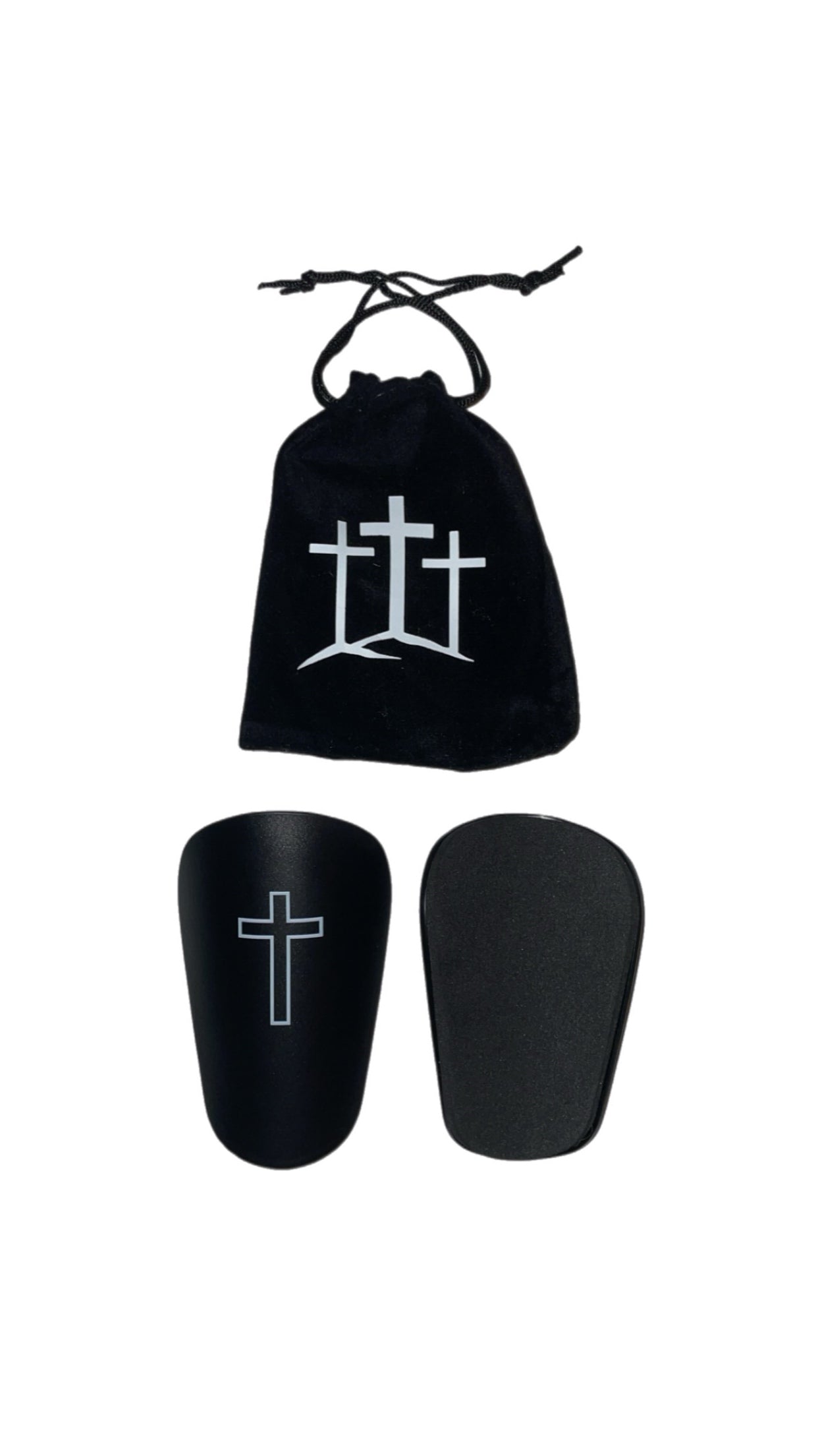 Small Shin Guards "Cross"